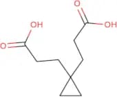 3-[1-(2-Carboxyethyl)cyclopropyl]propanoic acid