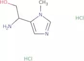2-Amino-2-(1-methyl-1H-imidazol-5-yl)ethan-1-ol dihydrochloride