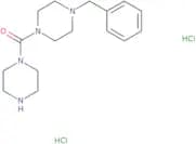 1-Benzyl-4-(piperazine-1-carbonyl)piperazine dihydrochloride