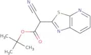 tert-Butyl 2-cyano-2-{[1,3]thiazolo[5,4-b]pyridin-2-yl}acetate