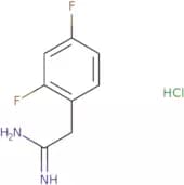 2-(2,4-Difluorophenyl)ethanimidamide hydrochloride