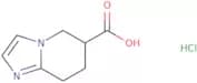 5H,6H,7H,8H-Imidazo[1,2-a]pyridine-6-carboxylic acid hydrochloride