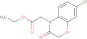 Ethyl 2-(7-chloro-3-oxo-2H-benzo[b][1,4]oxazin-4(3H)-yl)acetate