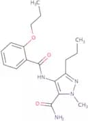 3-[[[5-(Aminocarbonyl)-1-methyl-3-propyl-1H-pyrazol-4-yl]amino]carbonyl]-4-propoxybenzene