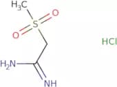 2-Methanesulfonylethanimidamide hydrochloride