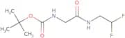 tert-Butyl N-{[(2,2-difluoroethyl)carbamoyl]methyl}carbamate