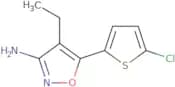 5-(5-Chlorothiophen-2-yl)-4-ethyl-1,2-oxazol-3-amine