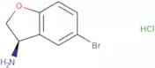 (R)-5-Bromo-2,3-dihydro-benzofuran-3-ylamine hydrochloride ee