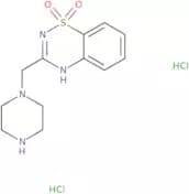 3-​(1-​piperazinylmethyl)​-​2H-​1,​2,​4-​Benzothiadiazine 1,​1-​dioxide hydrochloride