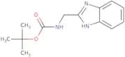 tert-Butyl N-[(1H-1,3-benzodiazol-2-yl)methyl]carbamate