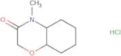 (4aS,8aS)-4-Methyl-4a,5,6,7,8,8a-hexahydrobenzo[b][1,4]oxazin-3-one hydrochloride