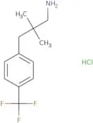 2,2-Dimethyl-3-[4-(trifluoromethyl)phenyl]propan-1-amine hydrochloride