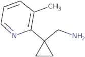 [1-(3-Methylpyridin-2-yl)cyclopropyl]methanamine