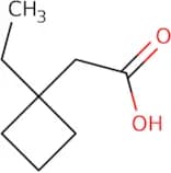 2-(1-Ethylcyclobutyl)acetic acid