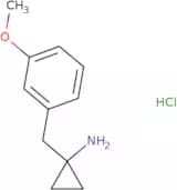 1-[(3-Methoxyphenyl)methyl]cyclopropan-1-amine hydrochloride