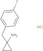 1-[(4-Fluorophenyl)methyl]cyclopropan-1-amine hydrochloride