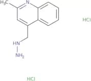4-(Hydrazinylmethyl)-2-methylquinoline dihydrochloride