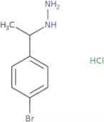 [1-(4-Bromophenyl)ethyl]hydrazine hydrochloride