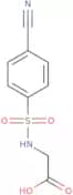 2-(4-Cyanobenzenesulfonamido)acetic acid