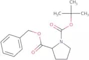 2-Benzyl 1-tert-butyl pyrrolidine-1,2-dicarboxylate