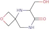 6-(Hydroxymethyl)-2-oxa-5,8-diazaspiro[3.5]nonan-7-one