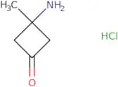 3-Amino-3-methylcyclobutan-1-one hydrochloride