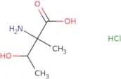 2-Amino-3-hydroxy-2-methylbutanoic acid hydrochloride