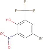 4-Bromo-2-nitro-6-(trifluoromethyl)phenol