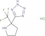 5-[2-(Trifluoromethyl)pyrrolidin-2-yl]-1H-1,2,3,4-tetrazole hydrochloride