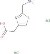 2-[2-(Aminomethyl)-1,3-thiazol-4-yl]acetic acid dihydrochloride