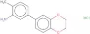 5-(2,3-Dihydro-1,4-benzodioxin-6-yl)-2-methylaniline hydrochloride