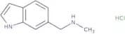 [(1H-Indol-6-yl)methyl](methyl)amine hydrochloride