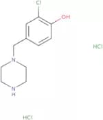 2-Chloro-4-[(piperazin-1-yl)methyl]phenol dihydrochloride