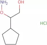2-(Aminooxy)-2-cyclopentylethan-1-ol hydrochloride