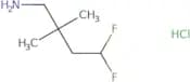 4,4-Difluoro-2,2-dimethylbutan-1-amine hydrochloride