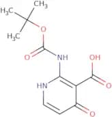 2-{[(tert-Butoxy)carbonyl]amino}-4-hydroxypyridine-3-carboxylic acid