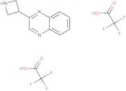 2-(Azetidin-3-yl)quinoxaline, bis(trifluoroacetic acid)