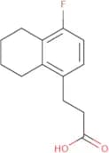 3-(4-Fluoro-5,6,7,8-tetrahydronaphthalen-1-yl)propanoic acid