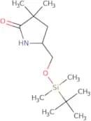 (5R)-5-{[(tert-Butyldimethylsilyl)oxy]methyl}-3,3-dimethylpyrrolidin-2-one