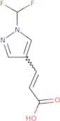 (2E)-3-[1-(Difluoromethyl)-1H-pyrazol-4-yl]prop-2-enoic acid