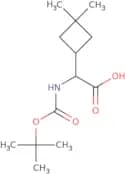 2-{[(tert-Butoxy)carbonyl]amino}-2-(3,3-dimethylcyclobutyl)acetic acid