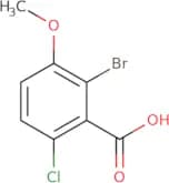 2-Bromo-6-chloro-3-methoxybenzoic acid