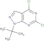 1-tert-Butyl-4,6-dichloro-1H-pyrazolo[3,4-d]pyrimidine