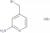 4-(bromomethyl)pyridin-2-amine hbr
