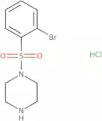 1-(2-Bromobenzenesulfonyl)piperazine hydrochloride