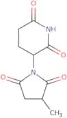 3-(3-Methyl-2,5-dioxopyrrolidin-1-yl)piperidine-2,6-dione