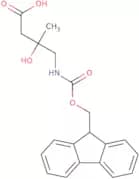 4-({[(9H-Fluoren-9-yl)methoxy]carbonyl}amino)-3-hydroxy-3-methylbutanoic acid