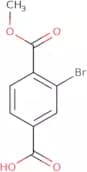3-Bromo-4-(methoxycarbonyl)benzoic acid