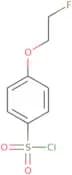 4-(2-Fluoroethoxy)benzene-1-sulfonyl chloride
