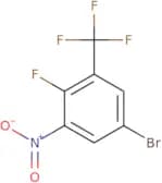 5-Bromo-2-fluoro-1-nitro-3-(trifluoromethyl)benzene